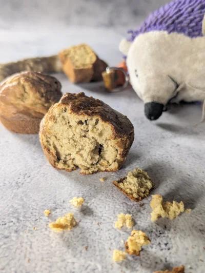 Présentation du cake pour chien aux rognons