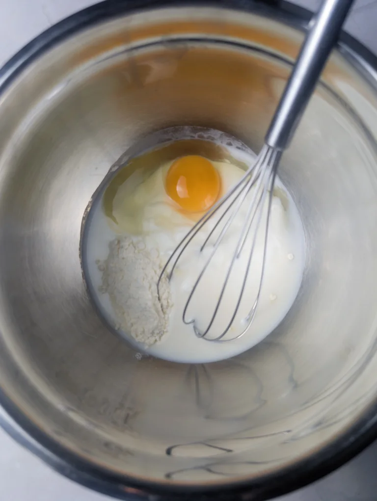 Réalisation de la crème au fromage