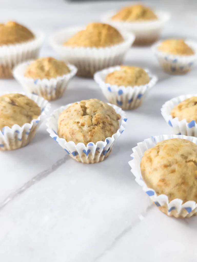 Mini cupcakes après cuisson