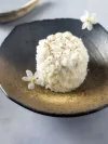 Gâteau d'anniversaire pour mon chien : Forêt blanche au poisson et oeuf (V2)