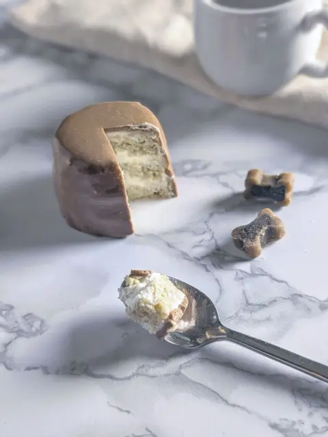 Le gâteau moelleux banane cocolat- visuel du gâteau - le cuisine de Vénus
