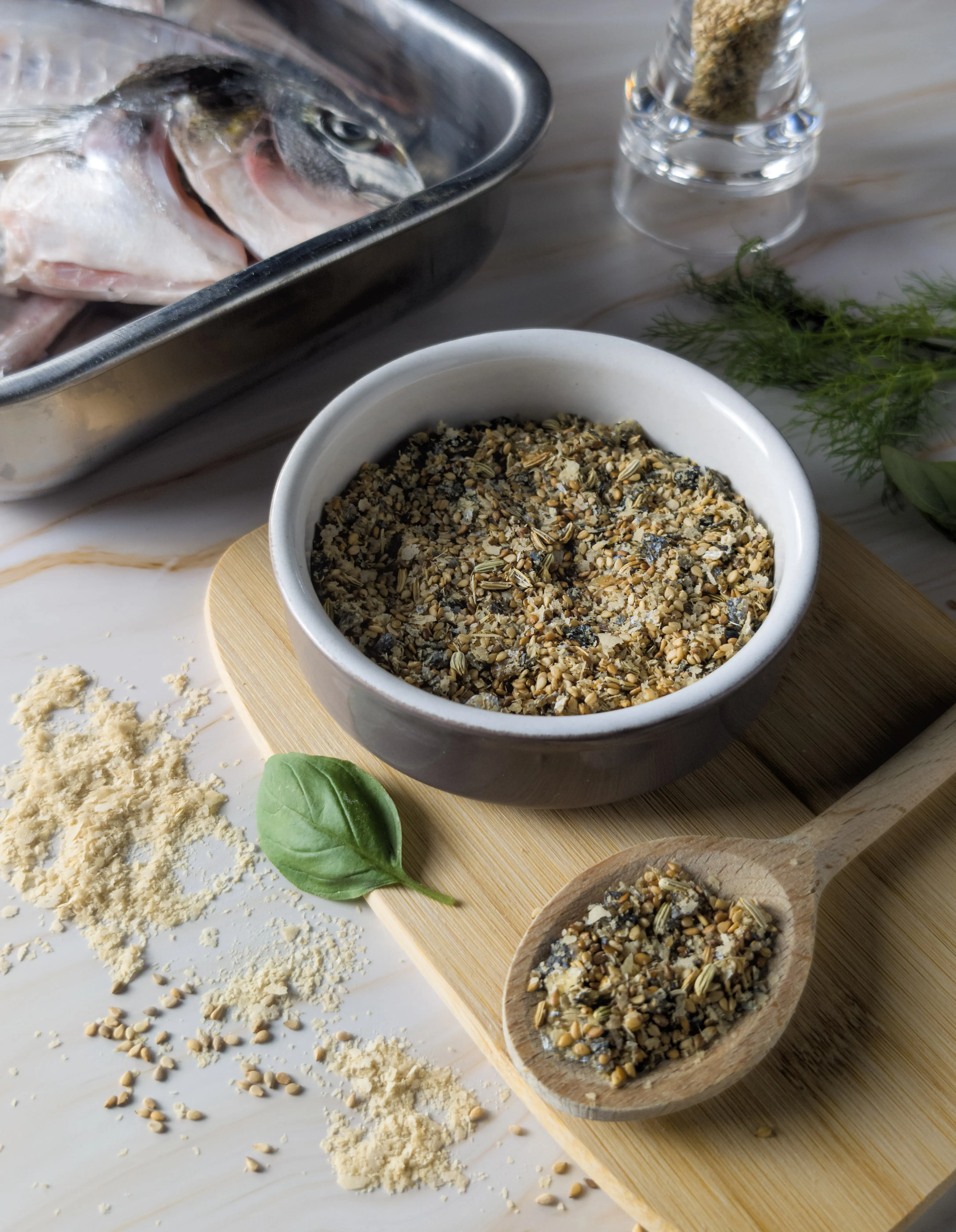 Condiment pour la gamelle du chien : mélange Shiba (au poisson)