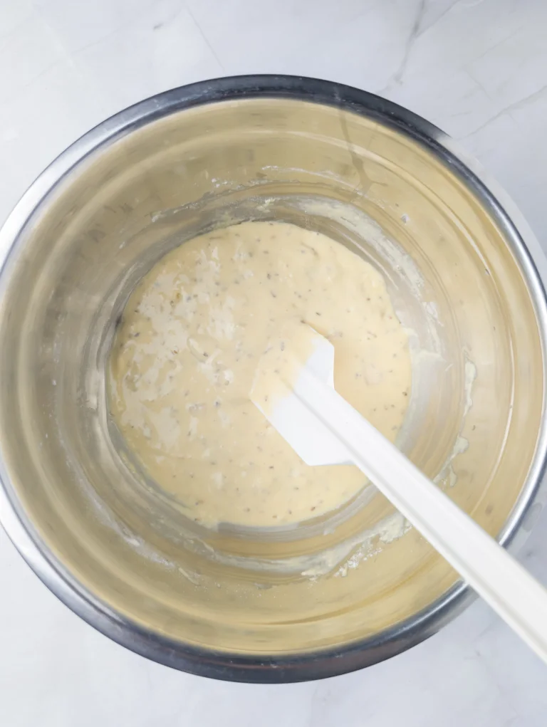 Pâte terminée et prête à être moulée