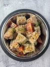 Pâtée maison pour chien : dinde - rognons - courgette - lentilles corail