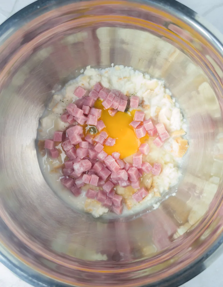 Réalisation de la pâte à pudding