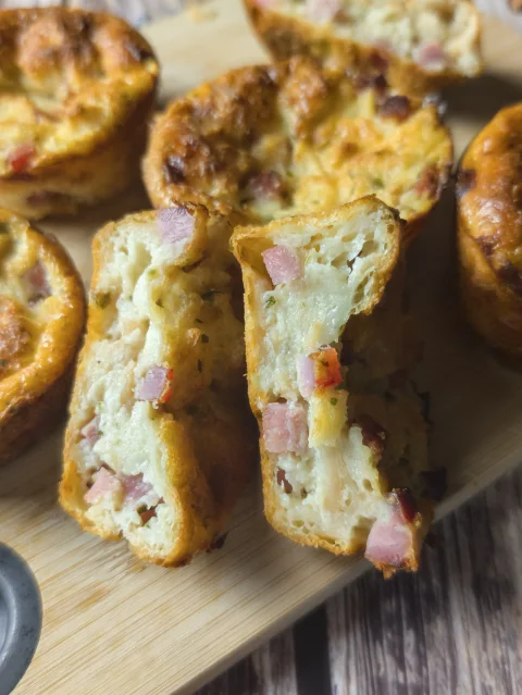 Pudding anti-gaspi au jambon pour votre chien