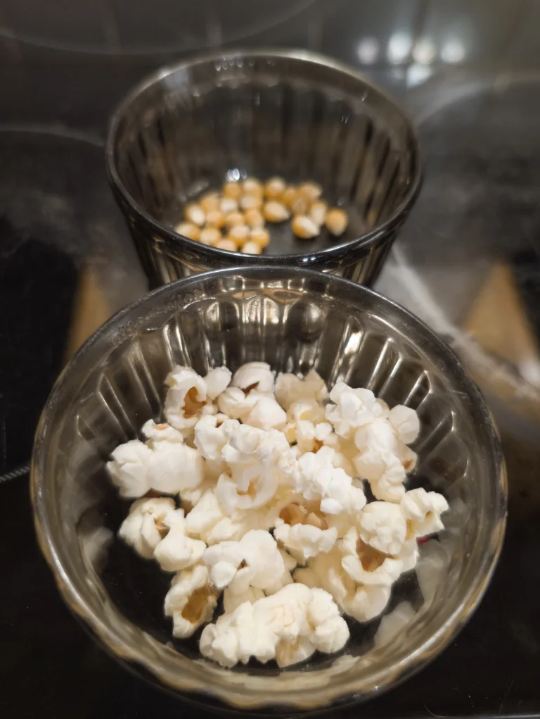 Pop-corn terminés