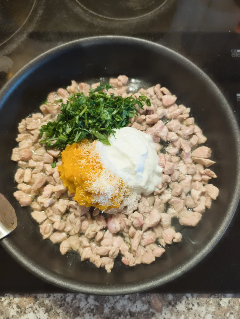 Terminer la cuisson de la dinde