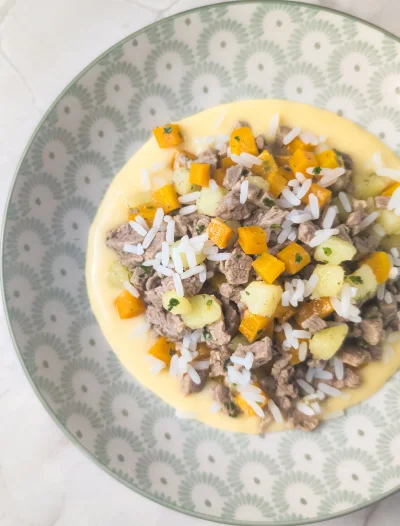 La ration du chien en version blanquette aux légumes 