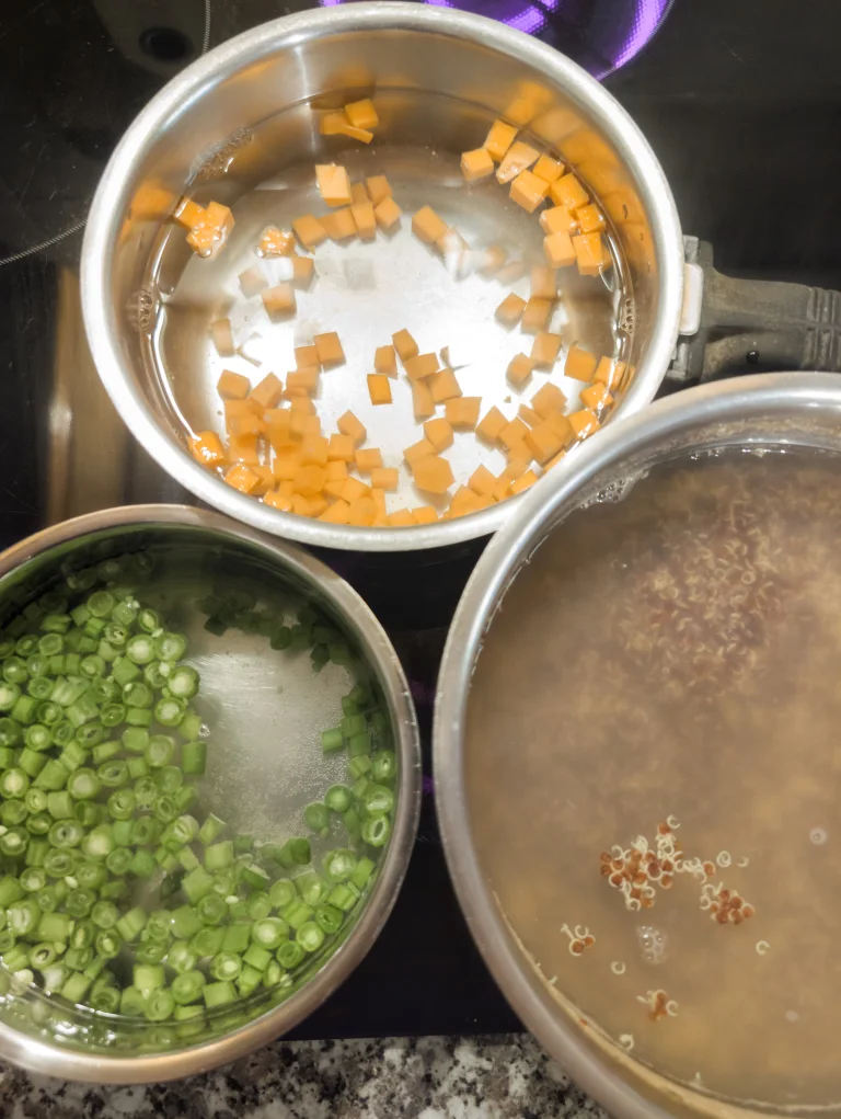 Cuissons des légumes