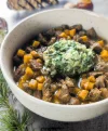 Ration ménagère pour chien : boeuf aux carottes, épinards et lentilles corail