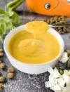 Sauce topping à la carotte et épices pour les croquettes du chien