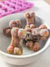 Tartare de canard à l'abricot en deux manières pour votre chien
